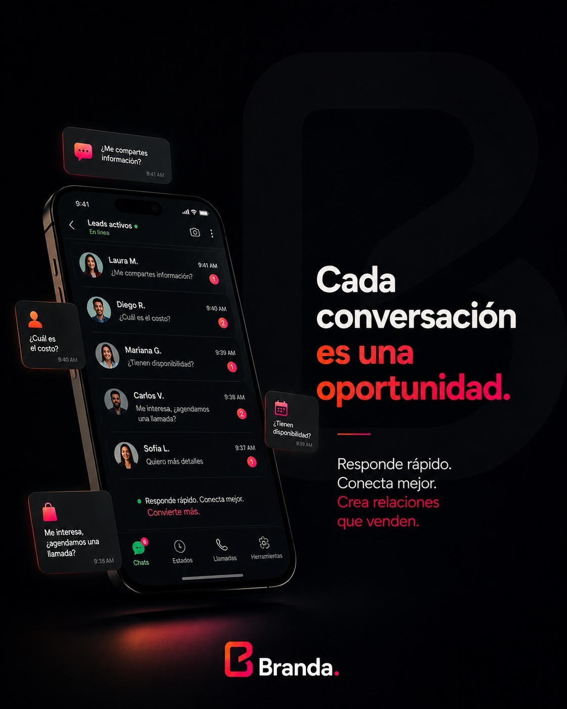 Agente de ventas IA en WhatsApp